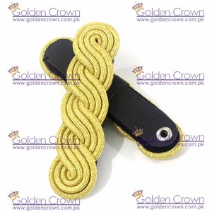 Custom Corded Embroidered <b>Beads</b> Fabric Shoulder <b>Boards</b> Supplier | Security Epaulettes - Product Image 5