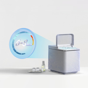 Máquina <span class=keywords><strong>de</strong></span> <span class=keywords><strong>Hielo</strong></span> para Uso Doméstico y Comercial, Máquina <span class=keywords><strong>de</strong></span> <span class=keywords><strong>Hielo</strong></span> para Tiendas <span class=keywords><strong>de</strong></span> Té con Leche, Máquina <span class=keywords><strong>de</strong></span> <span class=keywords><strong>Hacer</strong></span> <span class=keywords><strong>Hielo</strong></span> Pequeña Totalmente Automática, para Dormitorios - Product Image 3