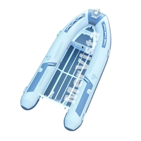 Bateau de pêche en aluminium de 12 pieds avec console centrale, modèle 2026, en promotion – Bateau semi-rigide 330
