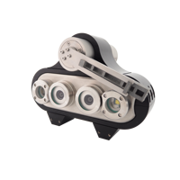 Caméra IP sous-marine FULLDEPTH 2CH/2M/4M HD CMOS NVR, profondeur 200m, acier 316L, synchronisation binoculaire 1ms, zoom optique personnalisé, éclairage d'appoint 15W