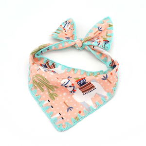 Pañuelo Reflectante de Alta Visibilidad para Perros, Baberos Triangulares Estampados para Mascotas, Bufanda de Seguridad Nocturna para Paseos de Verano, para Acampar - Product Image 2