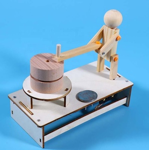 Trẻ em sản xuất nhỏ phát minh <span class=keywords><strong>Robot</strong></span> Mài học sinh tiểu học tự chế lắp ráp đồ chơi thí nghiệm khoa học - Product Image 2