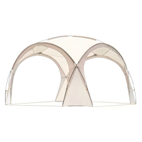 Tente de plage portable imperméable en tissu Oxford 210D avec revêtement argenté, facile à monter, pour le camping en extérieur - Vente en gros