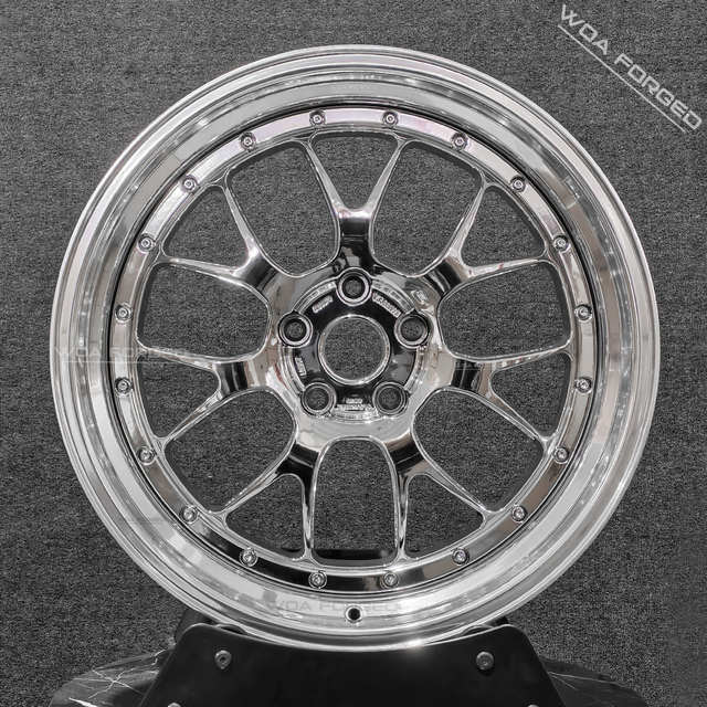 OEM Forged Car Rims LMR 18 19 20 21 22 23 Inch 2 Piece 5x112 5x120 Chrome Deep Dish Alloy LMR Wheels for BMW M3 M4 Audi