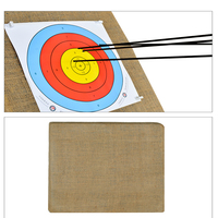 Cible de tir à l'arc en paille robuste pour la chasse, diamètre 50/60/80/100cm, pour arc, longbow, recurve, compétition de tir 3D
