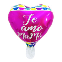 Nouveaux ballons en aluminium de 10 pouces pour la Saint-Valentin, la fête des mères, les anniversaires, la pleine lune, la décoration de fête, poisson