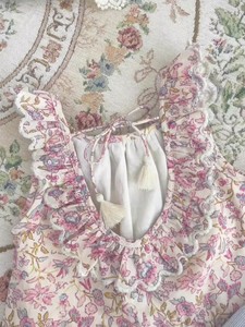 OEM estate all'ingrosso set di vestiti per bambini per ragazze vestito casual bambino floreale volant ricamo <span class=keywords><strong>abbigliamento</strong></span> per bambini G74 - Product Image 3