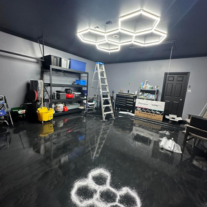 HanYin Custom Black Aluminum Car Accessories Work Light Garage Honeycomb Lights Led Hexagon Light - Product Image 5