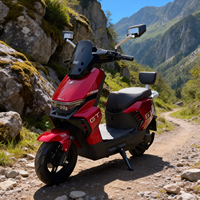 Motos électriques de type Streetbike fabriquées en Chine, 60V 1500W, longue autonomie, batterie au plomb-acide/lithium, vitesse maximale de 50 km/h