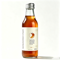 Étiquettes autocollantes imprimées imperméables Haoxuan OEM pour bouteilles de jus de pomme concentré, pour produits alimentaires et boissons