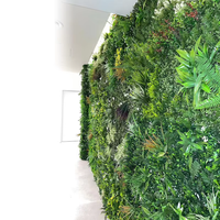 Panneaux de clôture décoratifs en haie artificielle, panneaux muraux extérieurs en feuilles vertes, faux gazon, plantes pour la décoration de jardin, l'intimité et l'aménagement paysager