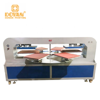 Presse à chaud automatique à 6 stations pour sublimation, machine de transfert thermique pour film pour animaux de compagnie avec taille 38x38 40x50 40x60