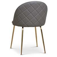 Chaise de salle à manger rembourrée minimaliste moderne avec accoudoir pour usage domestique ou meubles en gros pour hôtel/restaurant