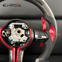 Volant de direction décoratif en carbone amélioré avec LED, adapté aux BMW F10 F15 F22 F30 F32 M3 F80 M4 F82 M2 F87 M5 F90 E70 E90 E92