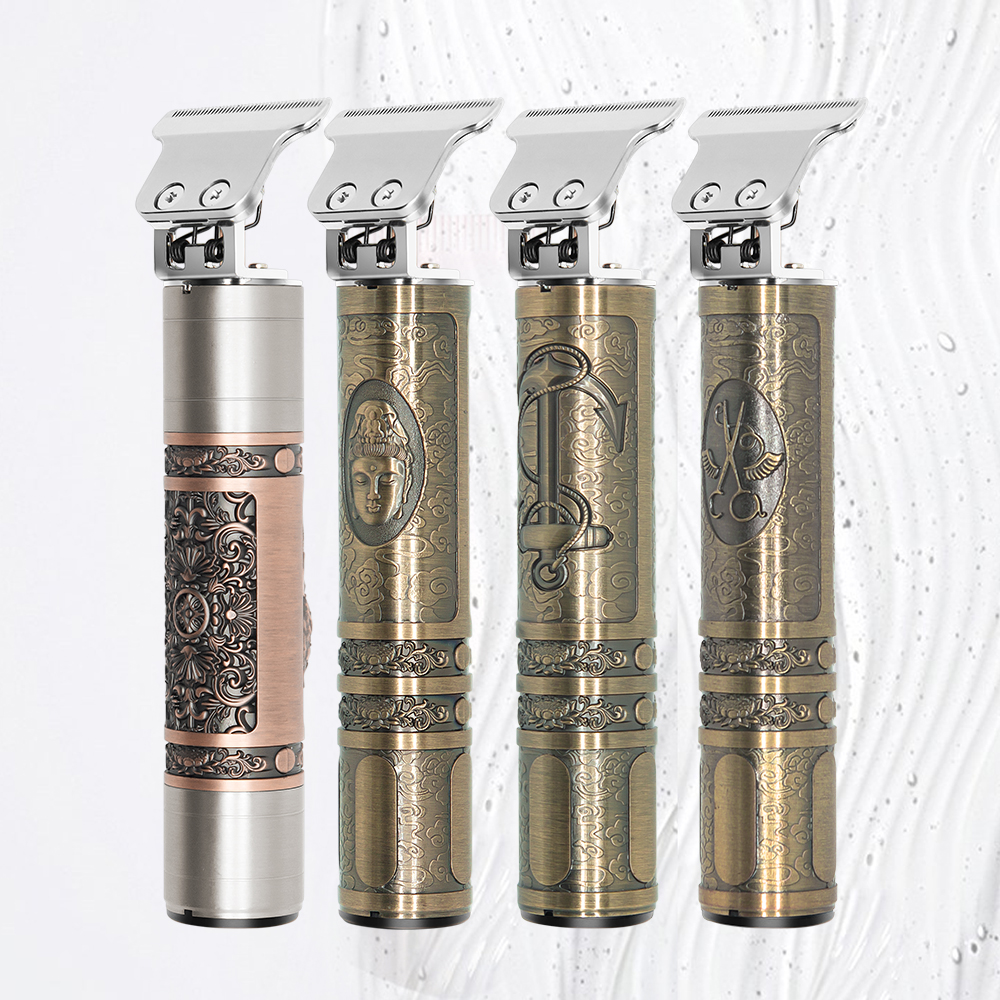 Профессиональная электрическая машинка для стрижки волос, Складывающийся, работает от USB перезаряжаемые T x-лезвия машинки для стрижки волос Машинка для стрижки бороды и усов; С 4 насадки для стрижки стрижка машина