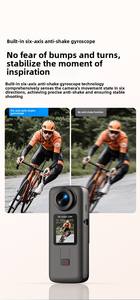 Caméra d'action WiFi 4K 120fps 2026, étanche, <span class=keywords><strong>sous</strong></span>-marine, avec télécommande, double écran et stabilisation six axes par <span class=keywords><strong>gyroscope</strong></span> - Product Image 6