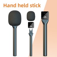 Microphone à perche portable pour usage extérieur, compatible DJI pour microphones cravate – Vente en gros usine