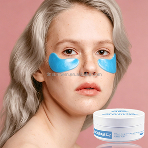 Masque pour les yeux naturel personnalisé EKBER avec logo, peau lisse, réduit les ridules, éclaircit la peau, patchs pour le contour des yeux, marque privée - Product Image 1