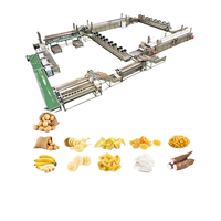 Machine à fabriquer des chips de pommes de terre, ligne de production de frites surgelées mi-frites