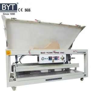 Corian Bề Mặt Rắn Veneer Khuôn Tự Động Thermoforming Lò Sưởi Lớp Veneer Dán Chân Không Hình Thành Máy