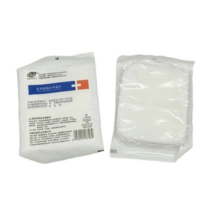 Compressas de gasa desengrasada Asia Medical 10x10x8 cm, apósito esterilizado para el cuidado de heridas - Product Image 2