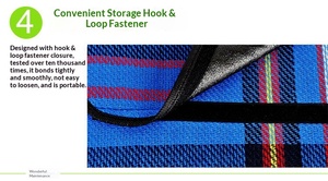 Factory Directly Wholesale Outdoor <b>Extra</b> <b>Large</b> Foldable Portable Sand Proof <b>Waterproof</b> <b>Picnic</b> Beach Mat <b>Blanket</b> - Product Image 2