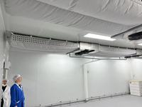 Le fournisseur chinois Buding propose des pièces de conduit de ventilation en tissu de conduit d'air de conception industrielle flexible de 10m