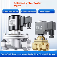 Válvula Solenoide de Acción Directa de Acero Inoxidable para Agua y Aire a Baja Temperatura DN15/20/25, Válvula de Control de Tuberías 24V/12V/220V