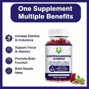 Gomitas de Ashwagandha Oem Odm con Suplemento Multiherbáneo que Mejora la Calma, la Respuesta Inmunitaria y la Calidad del Sueño, Suministro Natural - Product Image 6