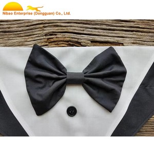 Pañuelo Elegante para Perro con Diseño de Corbata, en Blanco y Negro, Colores Personalizados, para Colocar Sobre el <span class=keywords><strong>Collar</strong></span> - Product Image 4