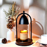 Lampe chauffe-bougie électrique LANJO en gros avec température réglable, hauteur réglable, minuterie/interrupteur à intensité variable, en métal