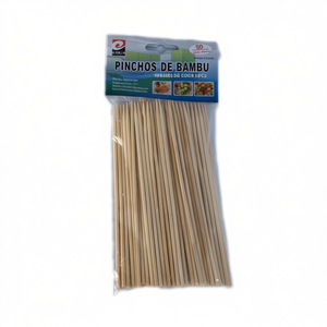 Bamboo Skewers 25Cm Pack Of 12 For BBQ Cooking - Product Image 1