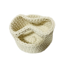 <span class=keywords><strong>Cesta</strong></span> <span class=keywords><strong>de</strong></span> <span class=keywords><strong>ganchillo</strong></span>, <span class=keywords><strong>cesta</strong></span> <span class=keywords><strong>de</strong></span> Moisés <span class=keywords><strong>de</strong></span> <span class=keywords><strong>ganchillo</strong></span>, <span class=keywords><strong>cesta</strong></span> <span class=keywords><strong>de</strong></span> almacenamiento <span class=keywords><strong>redonda</strong></span> <span class=keywords><strong>de</strong></span> cuerda <span class=keywords><strong>de</strong></span> algodón - Product Image 5