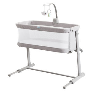 Cuna para bebé recién nacido, 9 opciones de altura, pies retráctiles, cuna multiusos para bebé, cuna para bebé que ahorra espacio - Product Image 1