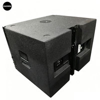 HDL 38-AS Caisson de basses actif unique de 18 pouces Caisson de basses en bois puissant Haut-parleur Line Array Concert Powered Professional