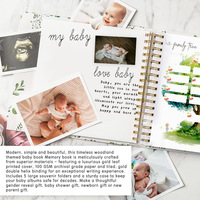 Impression personnalisée couverture rigide bébé première naissance de cinq ans cadeau quotidien mémoire souvenir enregistrement grossesse livre Journal journal jalon