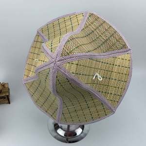 Chapeau souple pliable unisexe pour adultes, style Farmer Paper Character, uni, avec ruban et corde, pour activités de plein air, pêche, voyage, décontracté, affaires, fête - Product Image 3