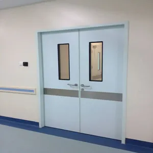 Pintu Hermetik laminasi multifungsi, pintu rumah sakit antiradiasi, dilapisi HPL ukuran kustom