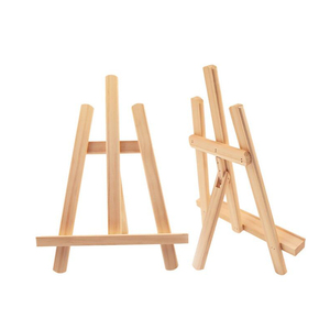 Xinbowen High Quality Polished Wooden Mobile <span class=keywords><strong>Easel</strong></span> Art Display <span class=keywords><strong>Stand</strong></span> Table <span class=keywords><strong>Easel</strong></span> - Product Image 1