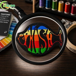 Long-Lasting Durability American Trendy Fashion Eco-Friendly Iron-On Embroidered Patches for clothes and Hats Creative - Product Image 1