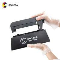[OWLTRA] Boîte de piège à rats sans odeur sans bruit pour la maison Attrape-rongeurs électronique Tueur de souris réutilisable Piège à souris intelligent sans cruauté