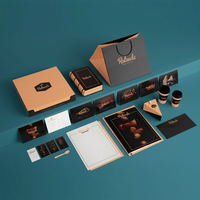 Boîte d'emballage personnalisable en papier kraft anti-déformation pour gâteaux, macarons, biscuits, desserts et pâtisseries, idéale pour les services de traiteur