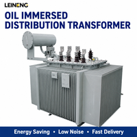 Transformateur de puissance à bain d'huile LEINENG S11 35KV avec OLTC, transformateur de puissance triphasé 315kva, 10kv-35kv/0.4kv 50KVA-2000KVA
