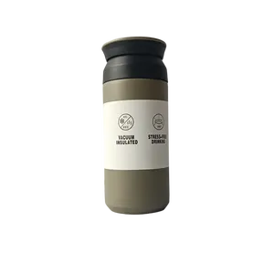 库存产品双壁保温瓶升华350毫升标志定制设计不锈钢旅行真空瓶