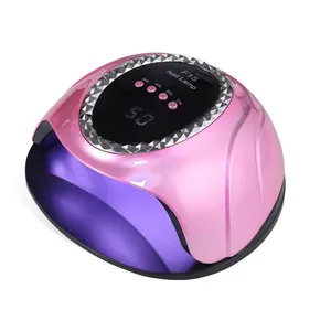 OEM/ODM UV Led Nail Lamp 120W Fast Nail Plosh Dryer para Gel Polish Curado con 4 temporizadores Sensor automático Nail Table Lamp