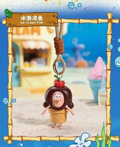 Authentique Beechburg Food Party Series Blind Box Toy Pendant Sponge-bob Car Keychain Drawn Bag Pendant Chain Collection Kid <span class=keywords><strong>Gif</strong></span> - Product Image 2
