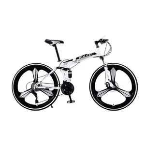 Fabrikant Groothandel Mountainbike 26Inch Met Variabele Snelheid Opvouwbare Volledige Ophanging Goedkope Fiets Fiets Schijfrem Mtb