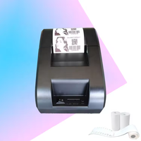 Imprimantes thermiques de reçus de bureau 58 mm, 203 dpi, imprimante de factures sans fil Bluetooth, mini Ethernet WiFi POS