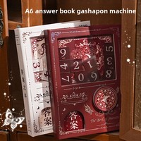 A6 Antwortbuch Gashapon-Maschine Original Studentengeschenk Kreatives Spielbuch Kindergeschenk Hardcover-Notizbuch auf Lager