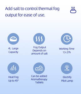 <span class=keywords><strong>Vaporisateur</strong></span> à vapeur à brume chaude de 1 gallon avec <span class=keywords><strong>vaporisateur</strong></span> d'air pour la maison, la chambre, l'hôtel, le bureau et la voiture. - Product Image 4